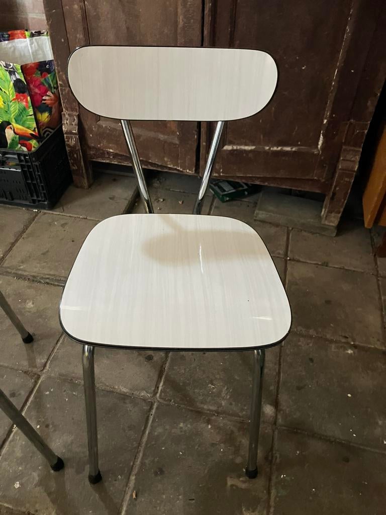 Retro stoelen, Huis en Inrichting, Ophalen, Zo goed als nieuw, Overige kleuren, Vijf, Zes of meer stoelen