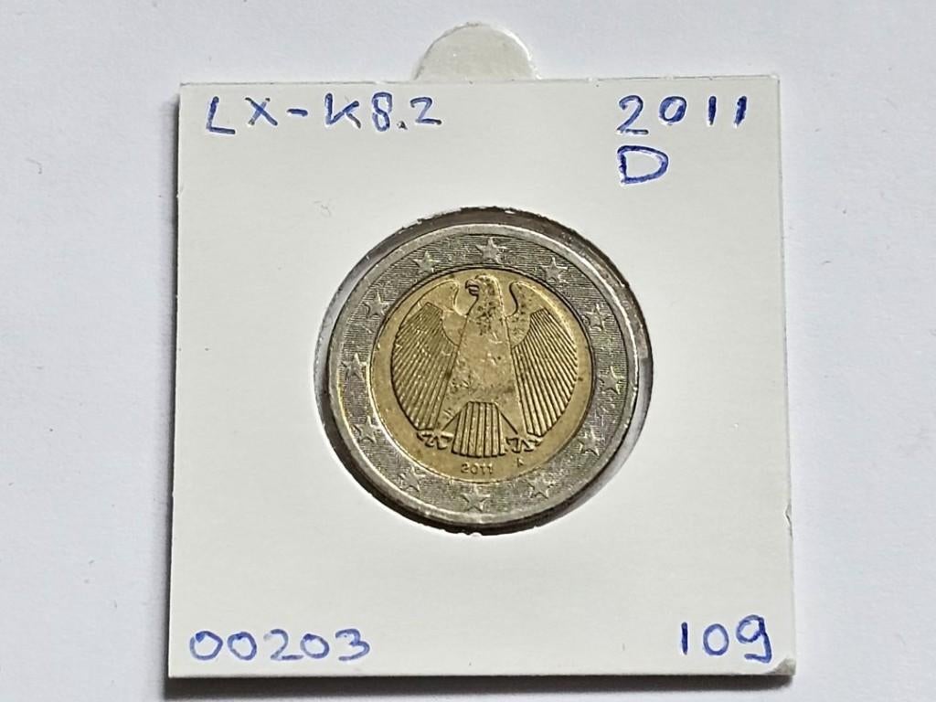 2-euromunt Duitsland (D) A 2011 Koers LX-K8.2, Postzegels en Munten, Munten | Europa | Euromunten, Ophalen of Verzenden, Duitsland