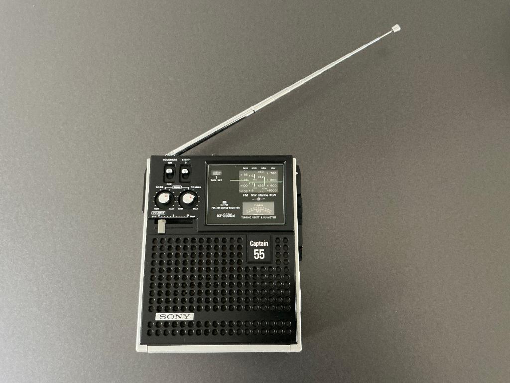 Sony ICF-5500M Captain Wereldontvanger, Verzenden, Refurbished, Wereldontvanger
