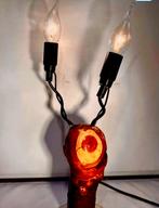 Boomstam lamp met flexibele lampjes, Nieuw, Ophalen of Verzenden, Landelijk, Minder dan 100 cm