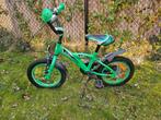 Amigo Kinderfiets 14 inch - Groen, Ophalen, Gebruikt, Minder dan 16 inch, Amigo