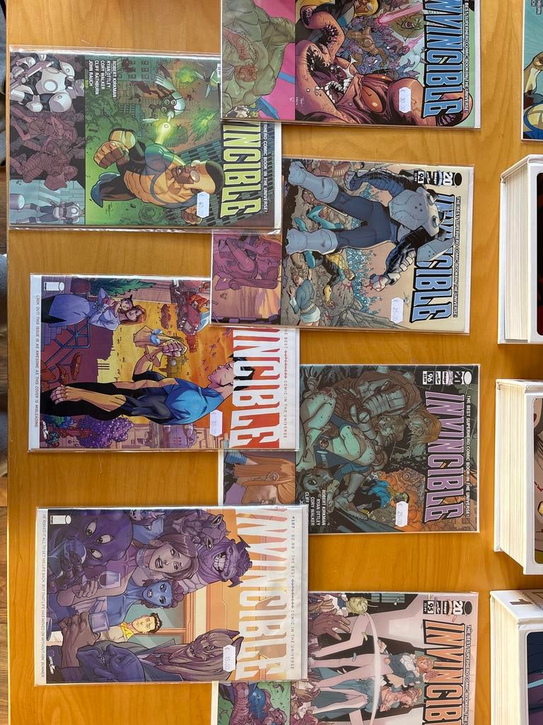 Invincible Comics - Diverse Nummers (Image Comics, Boeken, Strips | Comics, Zo goed als nieuw, Meerdere comics, Amerika, Ophalen of Verzenden
