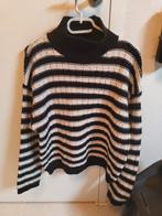 Gestreept HEMA trui maat M, Maat 38/40 (M), Zwart, Ophalen of Verzenden, Zo goed als nieuw