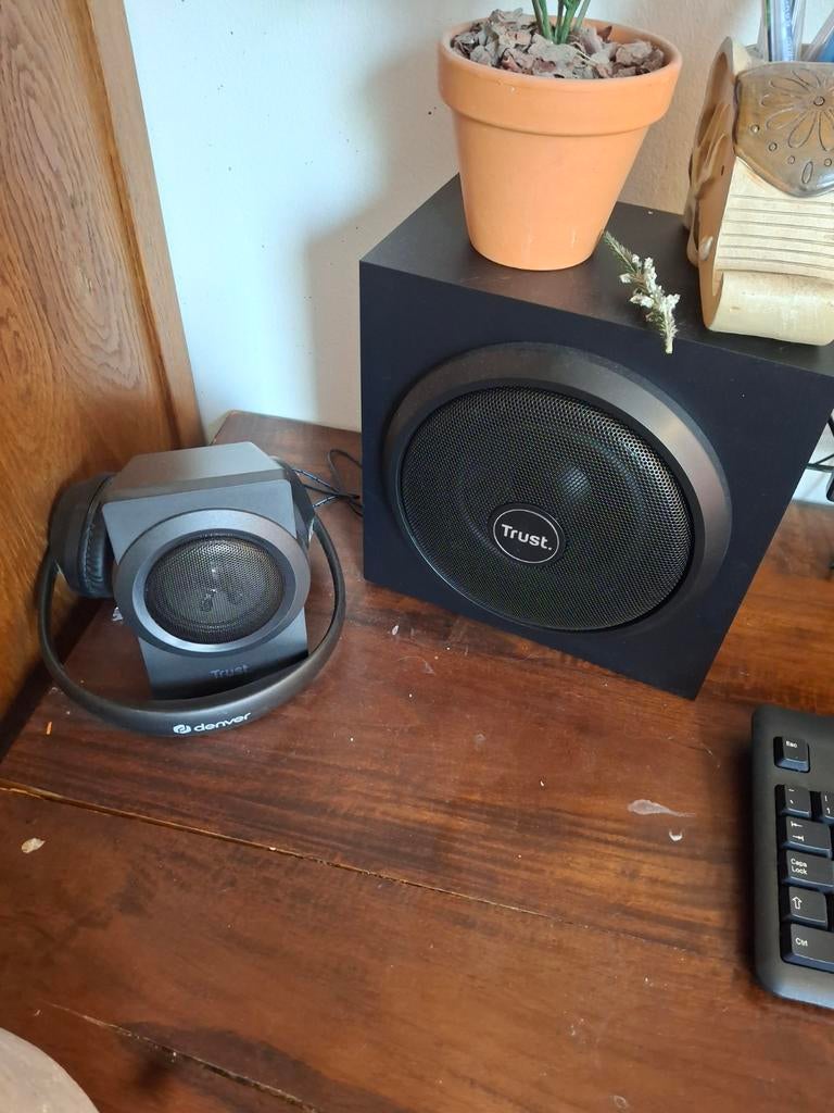 Trust Yuri 2.1 speakerset, Computers en Software, Pc speakers, Ophalen of Verzenden, Zo goed als nieuw, Audiokanaal 2.1, TRUST