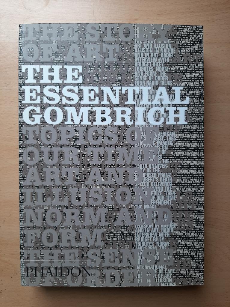 The Essential Gombrich, Boeken, Ophalen of Verzenden, Zo goed als nieuw, Schilder- en Tekenkunst