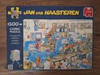 Jan van Haasteren, 1500 stukjes, De Drukkerij, Hobby en Vrije tijd, Ophalen of Verzenden, 500 t/m 1500 stukjes, Zo goed als nieuw