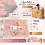 Speelkleed 145x145 cm – May Lovely - Oudroze/Grijs Wolken, Ophalen of Verzenden, Nieuw