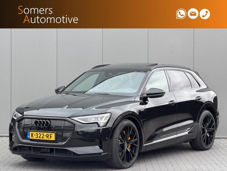 Audi e-tron 55 quattro advanced Pro Line S 95 kWh | Panorama, Auto's, Audi, Bedrijf, Te koop, e-tron, 360° camera, 4x4, ABS, Achteruitrijcamera