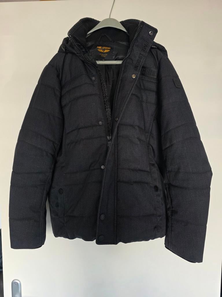 PME LEGEND winterjas maat L, Kleding | Heren, Jassen | Winter, Ophalen of Verzenden, Zo goed als nieuw, Grijs