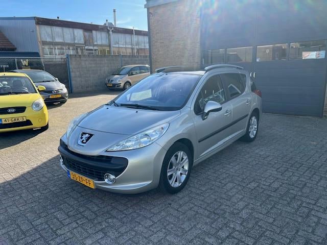 Peugeot 207 SW 1.6 VTi XS, Auto's, Peugeot, Voorwielaandrijving, Stof, Zwart, 4 cilinders