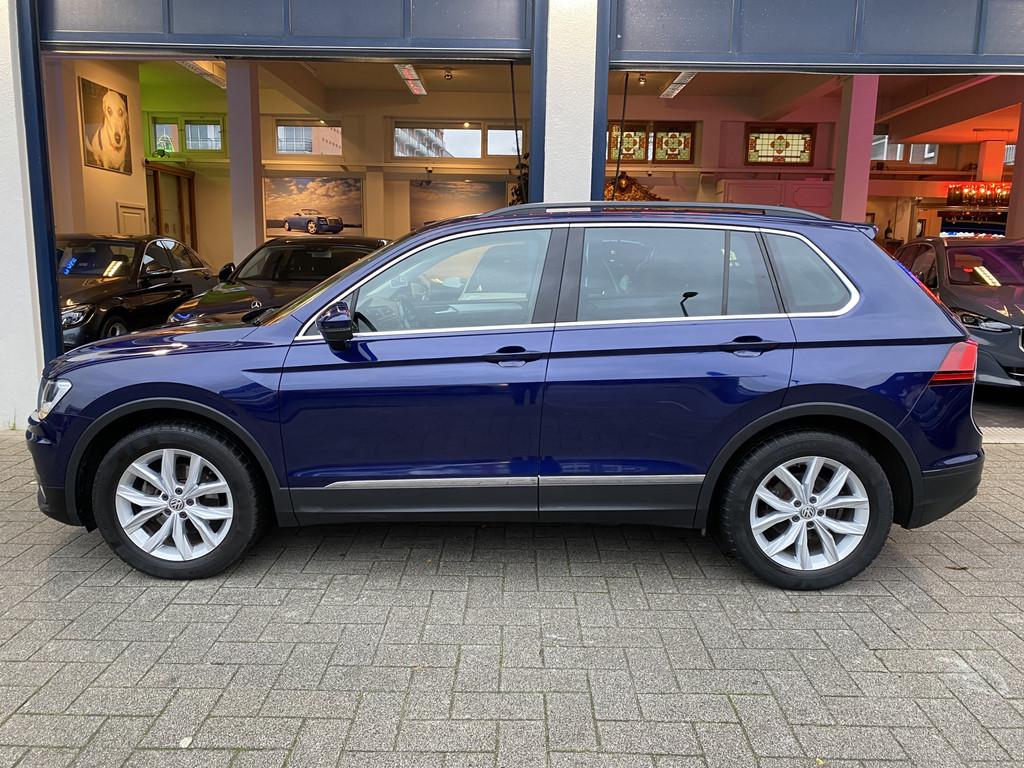 Volkswagen Tiguan 1.4 TSI ACT Comfortline NL AUTO/DEALER O.H, Auto's, Euro 6, 4 cilinders, 150 pk, Blauw