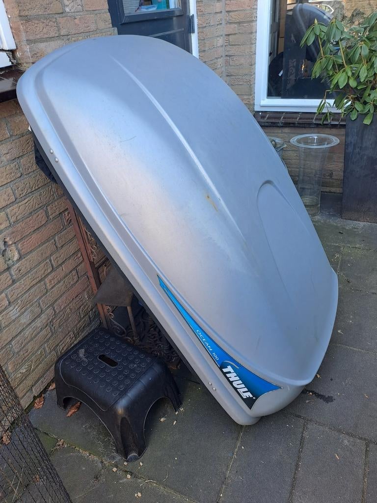 Thule ocean 100 dakkoffer met werkend slot, Auto diversen, Dakkoffers, Ophalen