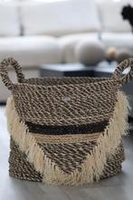 Riviera Maison opbergmand XL, Huis en Inrichting, Woonaccessoires | Schalen en Manden, Ophalen, Nieuw, Rond, Overige materialen