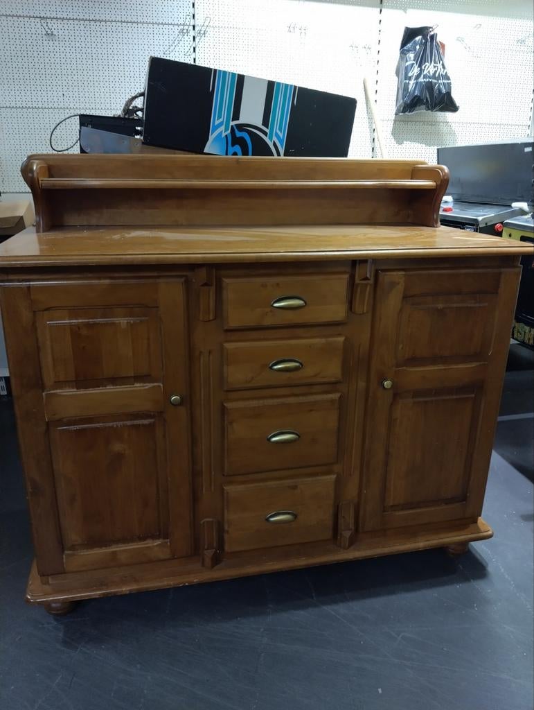 Commode kast grenen., Ophalen, 25 tot 50 cm, 100 tot 150 cm