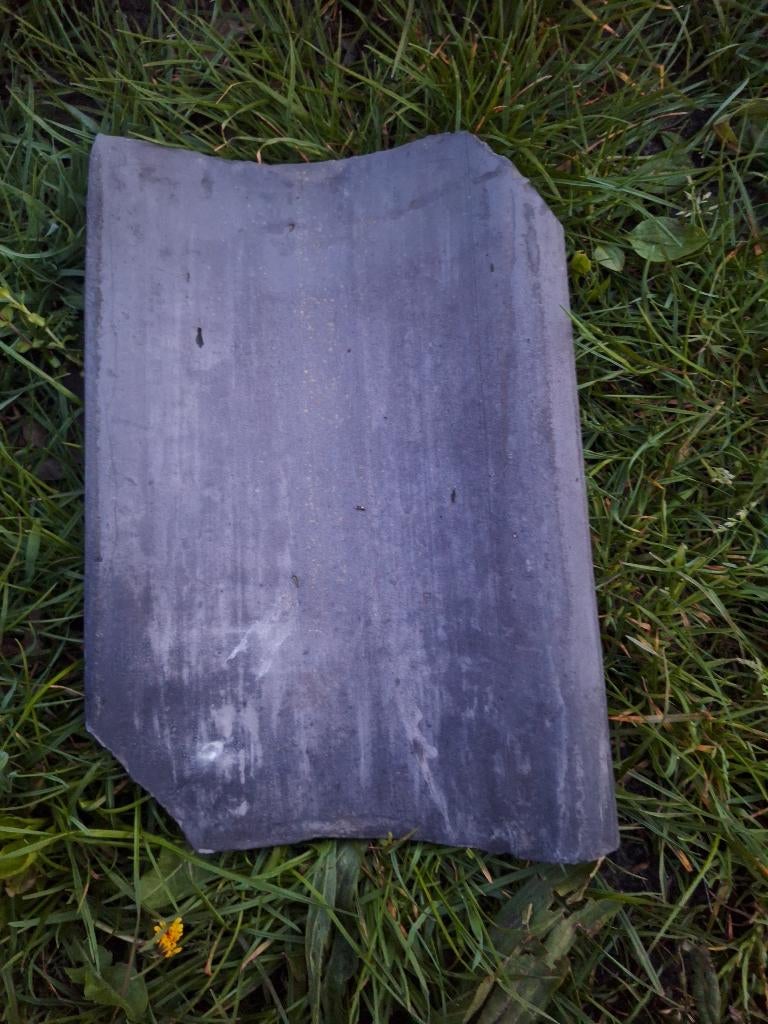 Oud hollandse dakpan, Ophalen, Gebruikt, Steen of Klei, Blauw