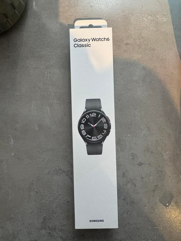 Samsung galaxy watch 6, Ophalen, Nieuw, Zwart, Android