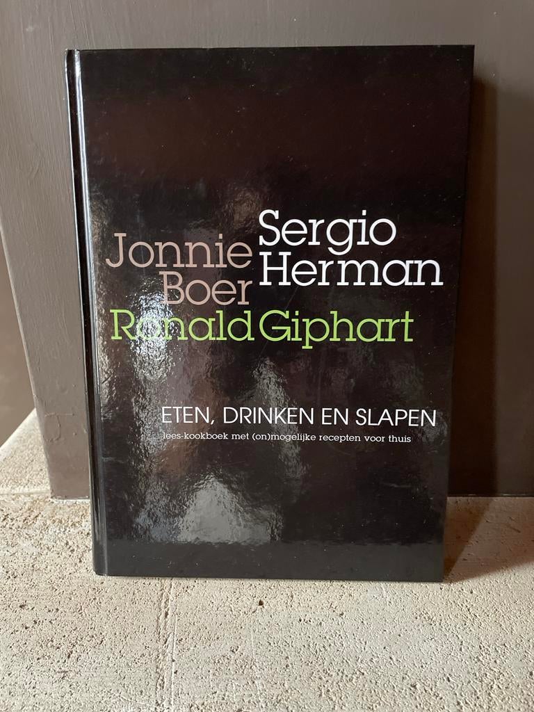 Eten, Drinken en Slapen - Jonnie Boer, Sergio Herman, Boeken, Ophalen of Verzenden, Gelezen, Nederland en België