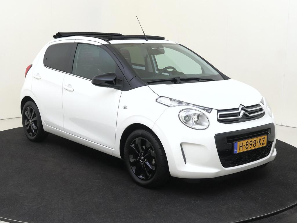 Citroen C1 1.0 VTi Airscape Shine Camera | Navigatie| Electr, Auto's, Stof, Gebruikt, Euro 6, Parkeersensor