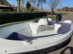 Solarsky 360 incl trailer, Tot 10 pk, Zo goed als nieuw, 3 tot 6 meter, Buitenboordmotor