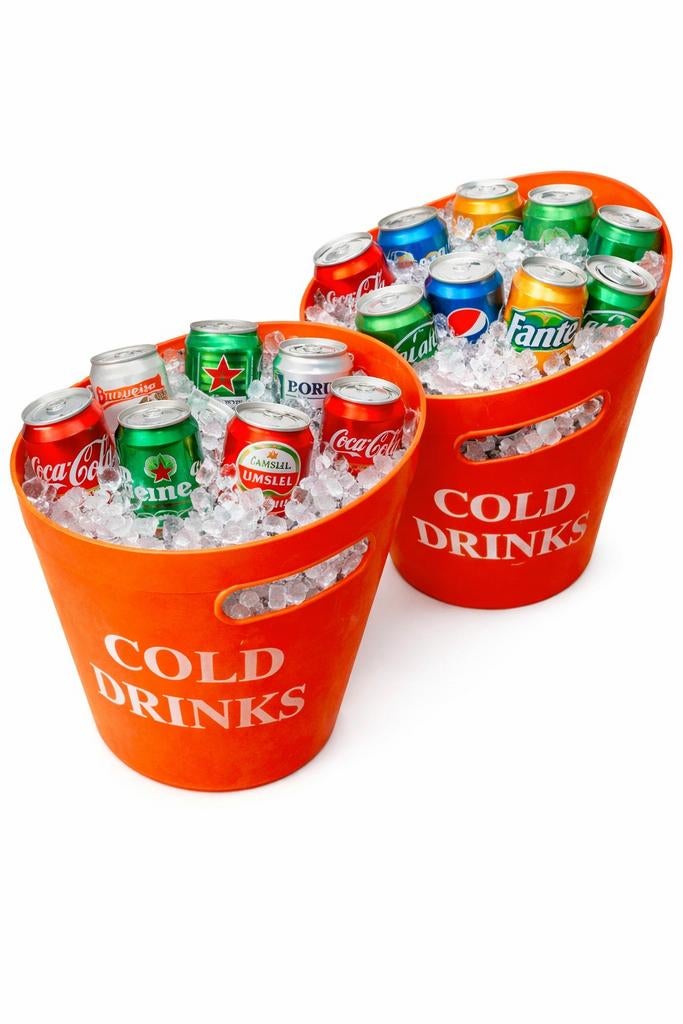 Koningsdag oranje Bier bucket wijnkoeler bierkoeler, Overige typen, Nieuw, Ophalen of Verzenden, Nvt
