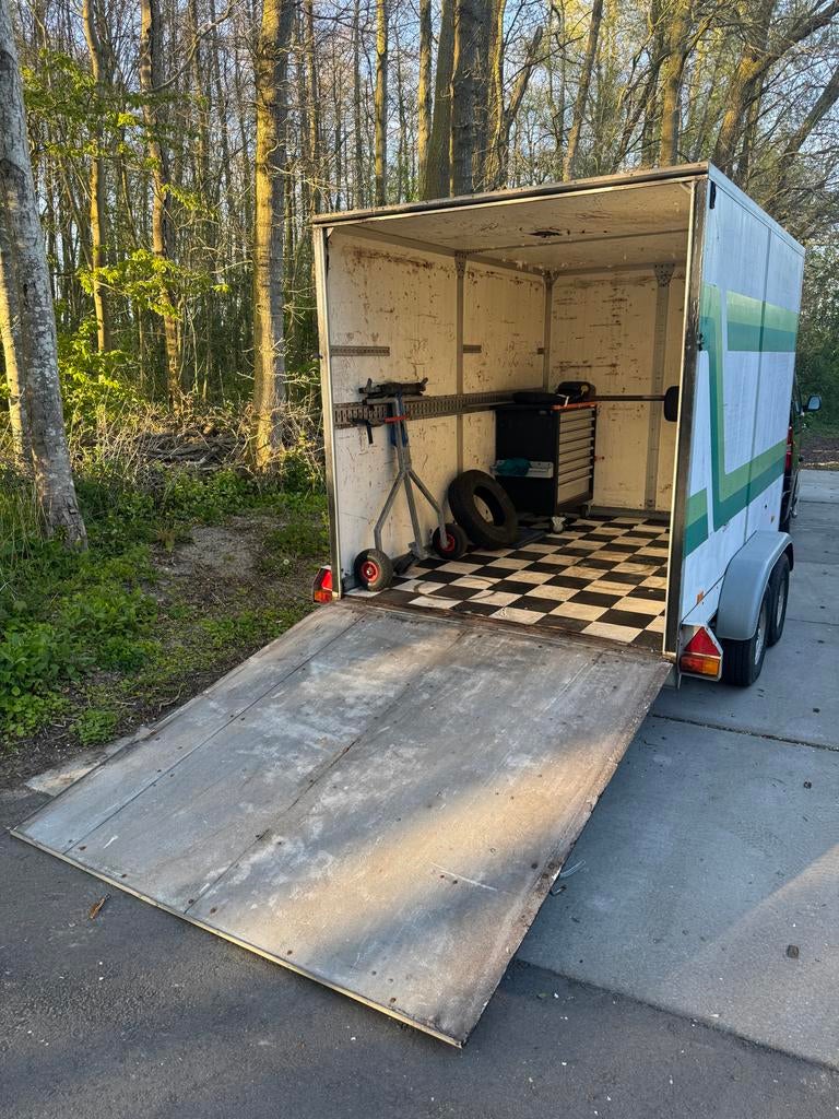 Hapert K2000 aanhangwagen - kenteken - zga nieuwe banden, Ophalen, Gebruikt