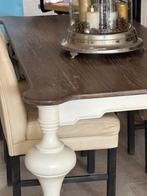 Massieve Eettafel met Bolpoten - 200x100cm, Ophalen, Gebruikt, 100 tot 150 cm, 200 cm of meer