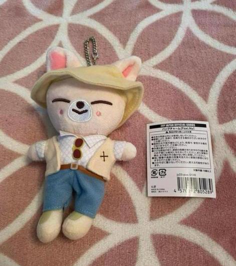 Stray Kids SKZOO FoxI.Ny bag charm plush, Ophalen of Verzenden, Zo goed als nieuw