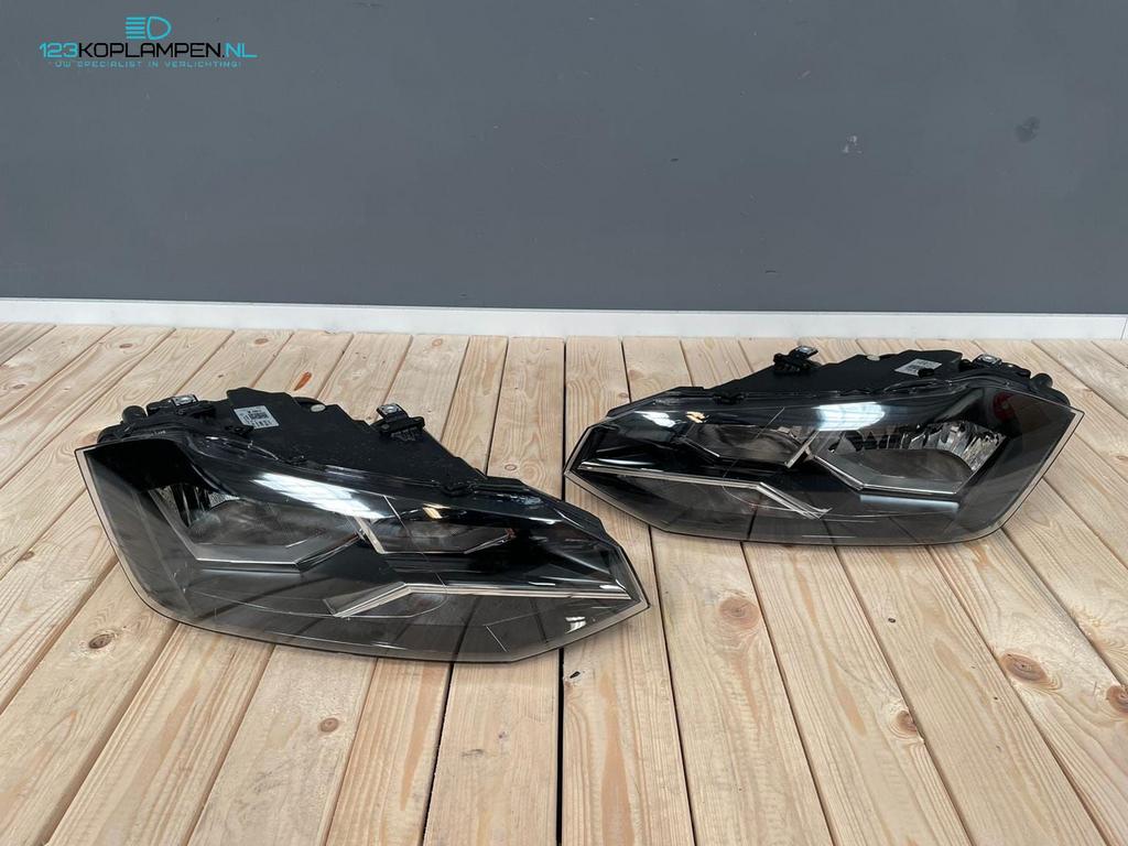Volkswagen Polo 2G H7 koplamp koplampen links rechts, Gebruikt, -, -, Ophalen of Verzenden