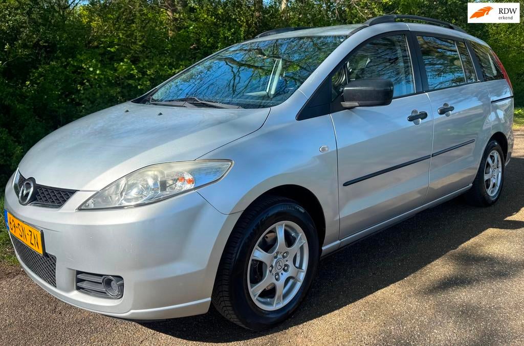 Mazda 5 1.8 Touring 2006 AIRCO CRUISE NAP ZEER NETTE AUTO, Auto's, Mazda, Stof, Gebruikt, 4 cilinders, Origineel Nederlands