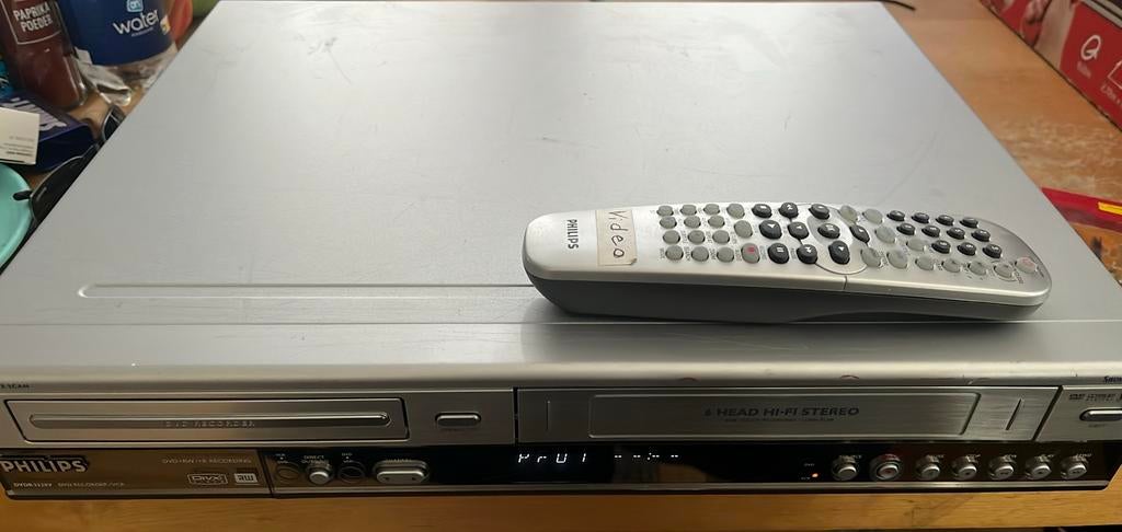 Dvd Video recorder combo philips, Verzenden, Zo goed als nieuw, Philips