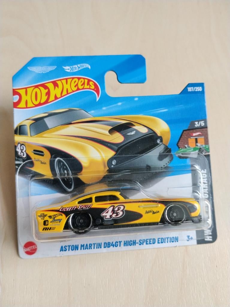 Hotwheels Aston Martin DB4GT, Ophalen of Verzenden, Nieuw, Auto