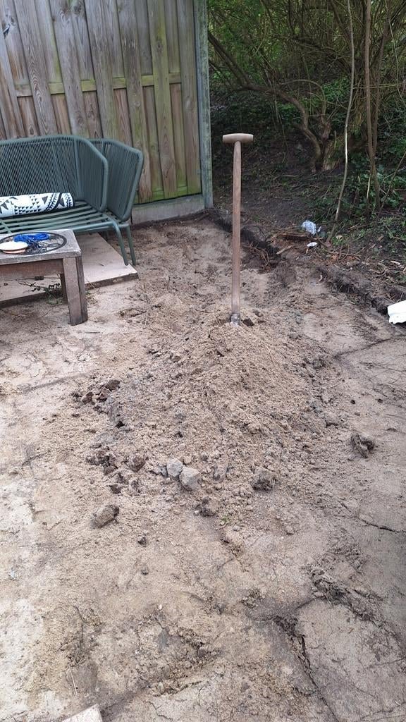 Wit zand / straatzand, Tuin en Terras, Zand, Ophalen