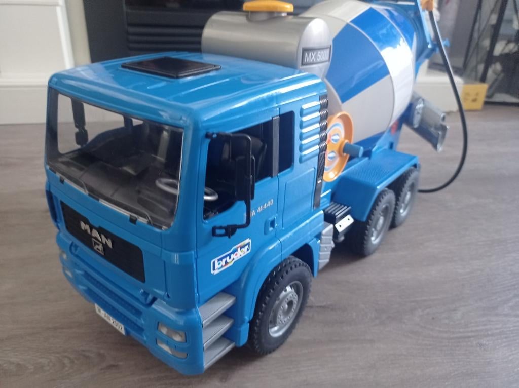 Bruder MAN betonmixer, truck, vrachtwagen, Ophalen of Verzenden, Zo goed als nieuw