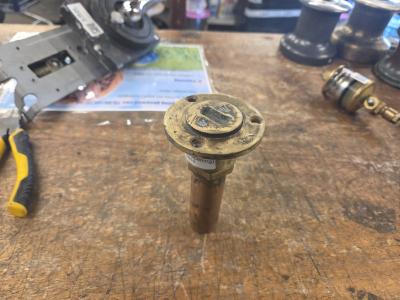 Messing dekvuldop 650mm (40mm opening), Niet ingevuld, Gebruikt, Niet ingevuld, Niet ingevuld