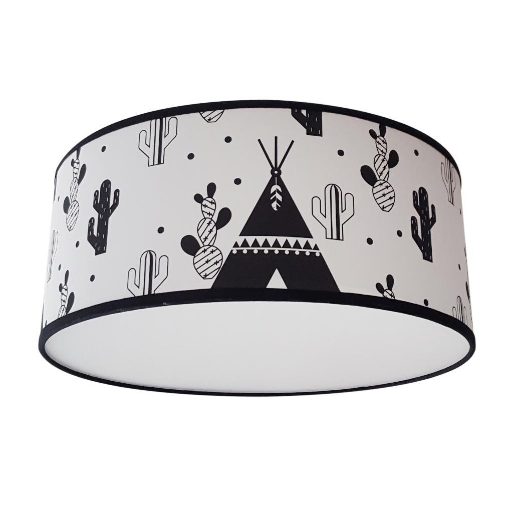 Plafondlamp Kinderlamp Lamp Tipi Cactus Little Dreamzzz, Bi & Li Creaties, Nieuw, Ophalen of Verzenden, Bilicreaties@gmail.com