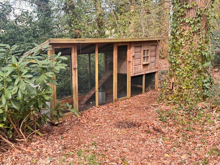 Kippenhok, Dieren en Toebehoren, Pluimvee | Toebehoren, Gebruikt, Kippenhok of Kippenren, Ophalen of Verzenden