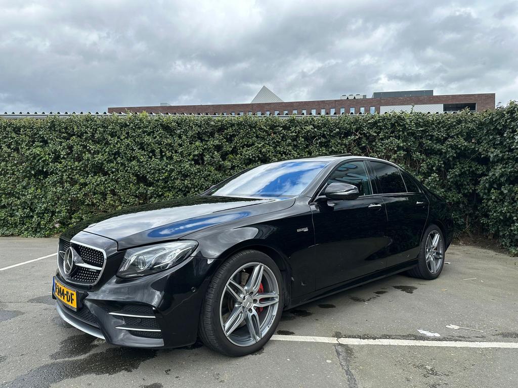 Mercedes-Benz E-Klasse E43 AMG 401pk 2017 - Sterrenhemel, Auto's, Automaat, Zwart, Parkeerassistent, Vierwielaandrijving