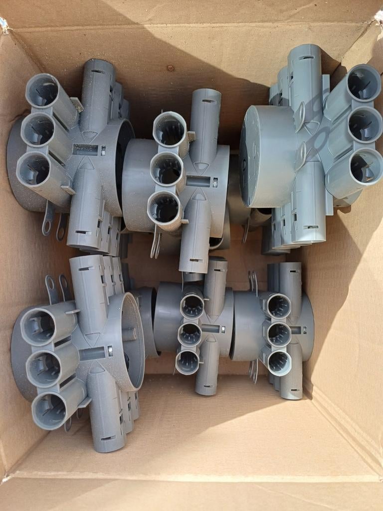 Attema CH80R Centraaldozen - 10 stuks - Nieuw, Ophalen of Verzenden, Nieuw, Overige typen