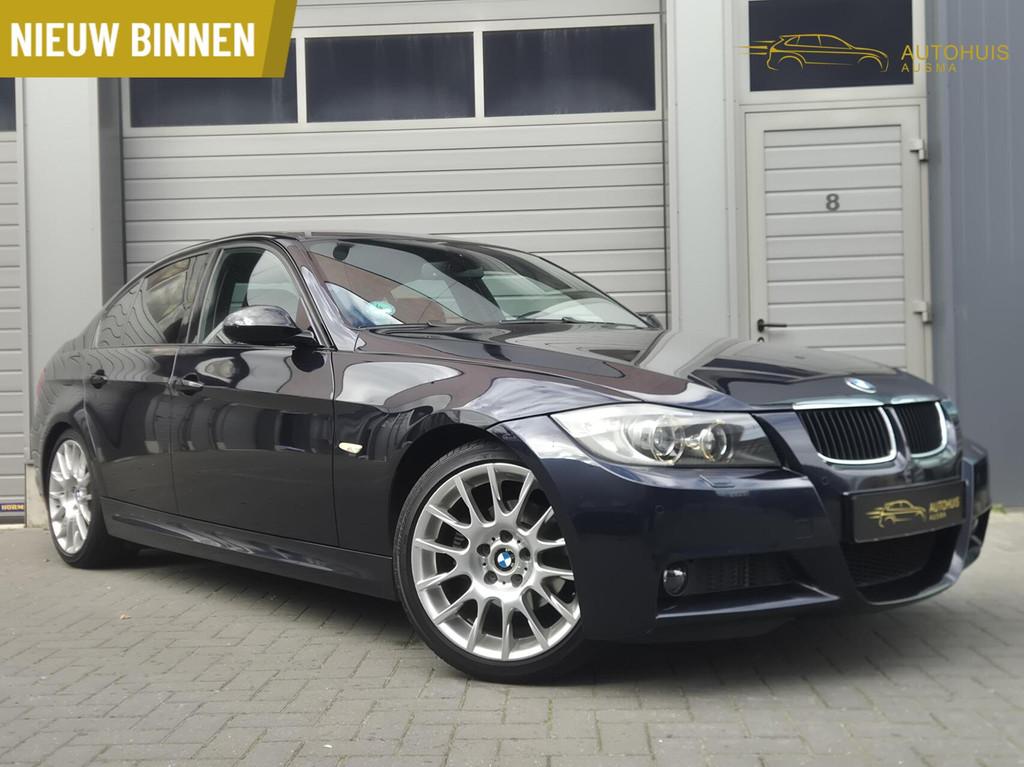 BMW 3-serie 320si 173PK/Cruise/CarbonZwart/Alcantara/18Inch/, Auto's, BMW, Gebruikt, Zwart, Met garantie (alle), Zwart