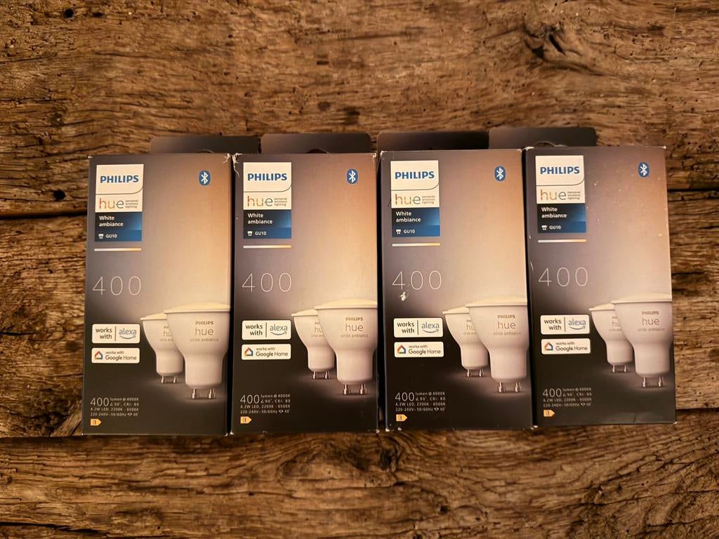 NIEUW! Hue gu10 white ambiance spotjes! Zie advertentie!, Ophalen of Verzenden, Nieuw, Minder dan 30 watt, Led-lamp