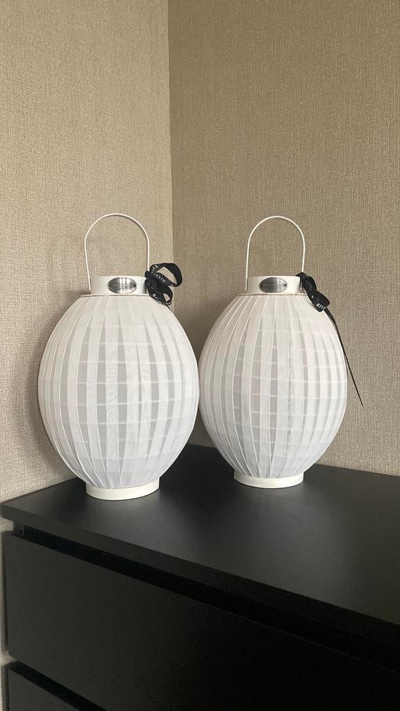 2 Riverdale lantaarns, Ophalen, Zo goed als nieuw, Overige materialen, 25 tot 50 cm