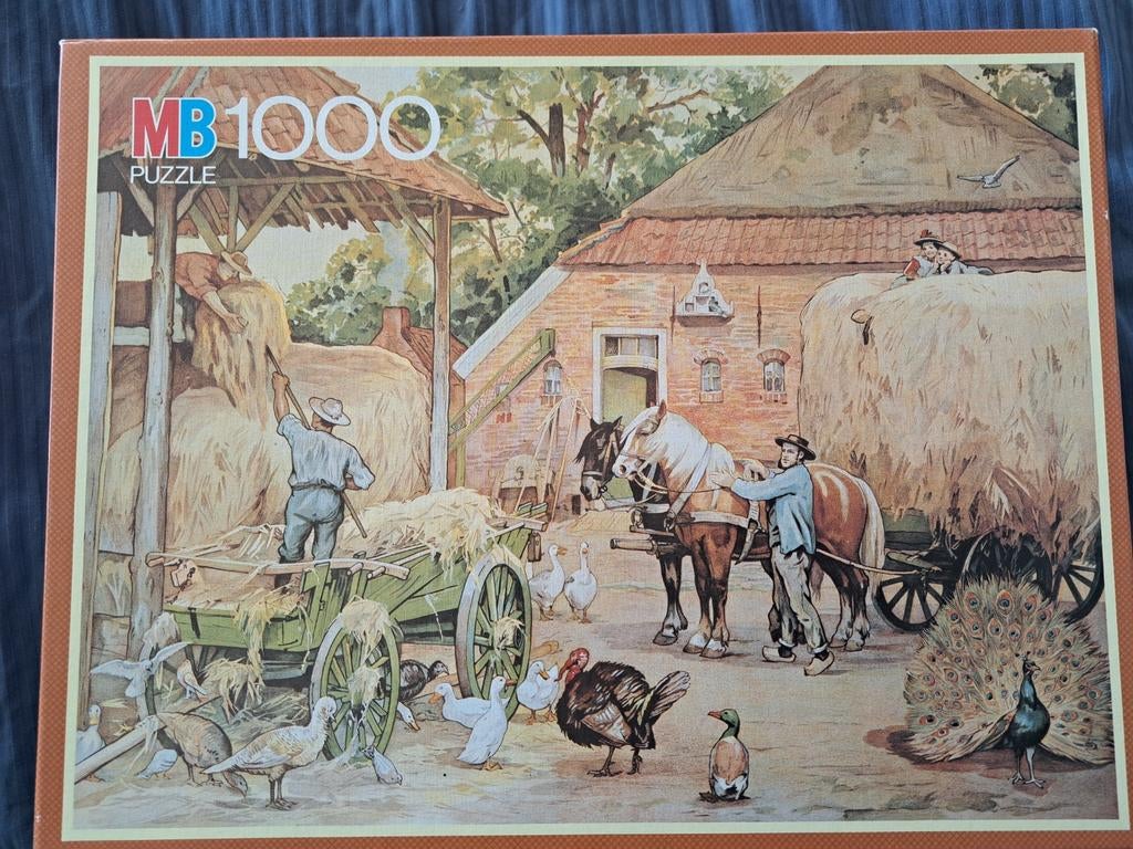 Anton Pieck en Jetses puzzels, Hobby en Vrije tijd, Denksport en Puzzels, Ophalen, 500 t/m 1500 stukjes, Zo goed als nieuw