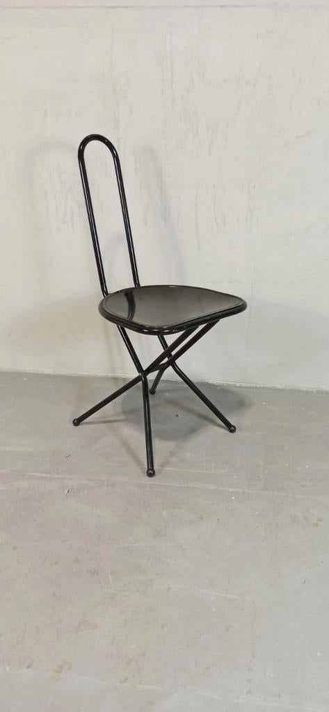 Vintage postmodern klapstoel, stoel, Niels Gammelgaard IKEA, Ophalen, Tweedehands, Eén, Metaal