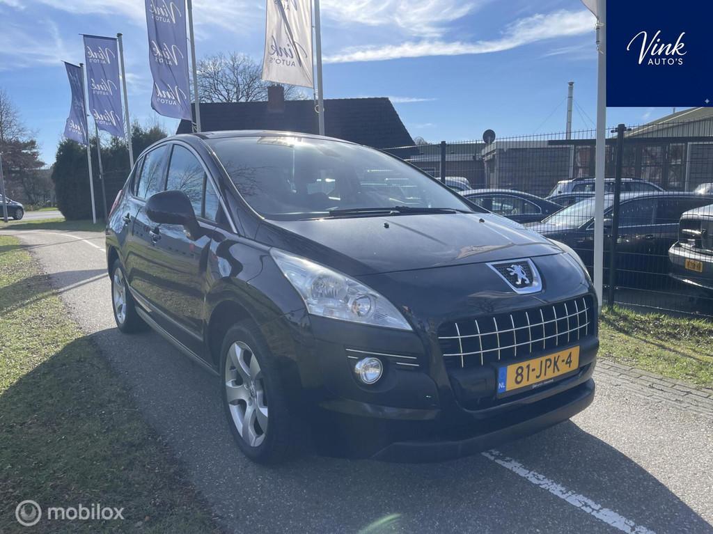 Peugeot 3008 1.6 VTi Première | Panoramadak | Cruise en cli, Auto's, Voorwielaandrijving, Gebruikt, 4 cilinders, Zwart