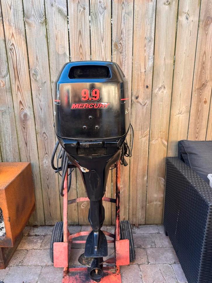Mercury 9.9 FourStroke buitenboordmotor, Watersport en Boten, Buiten- en Binnenboordmotoren, Gebruikt, Benzine, Buitenboordmotor