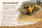 Snoeiafval? TE HUUR: houtversnipperaar., Ophalen of Verzenden, Nieuw, Benzine, JCB