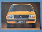 Brochure OPEL ASCONA B -  1975 NL, Verzenden, Zo goed als nieuw, Opel