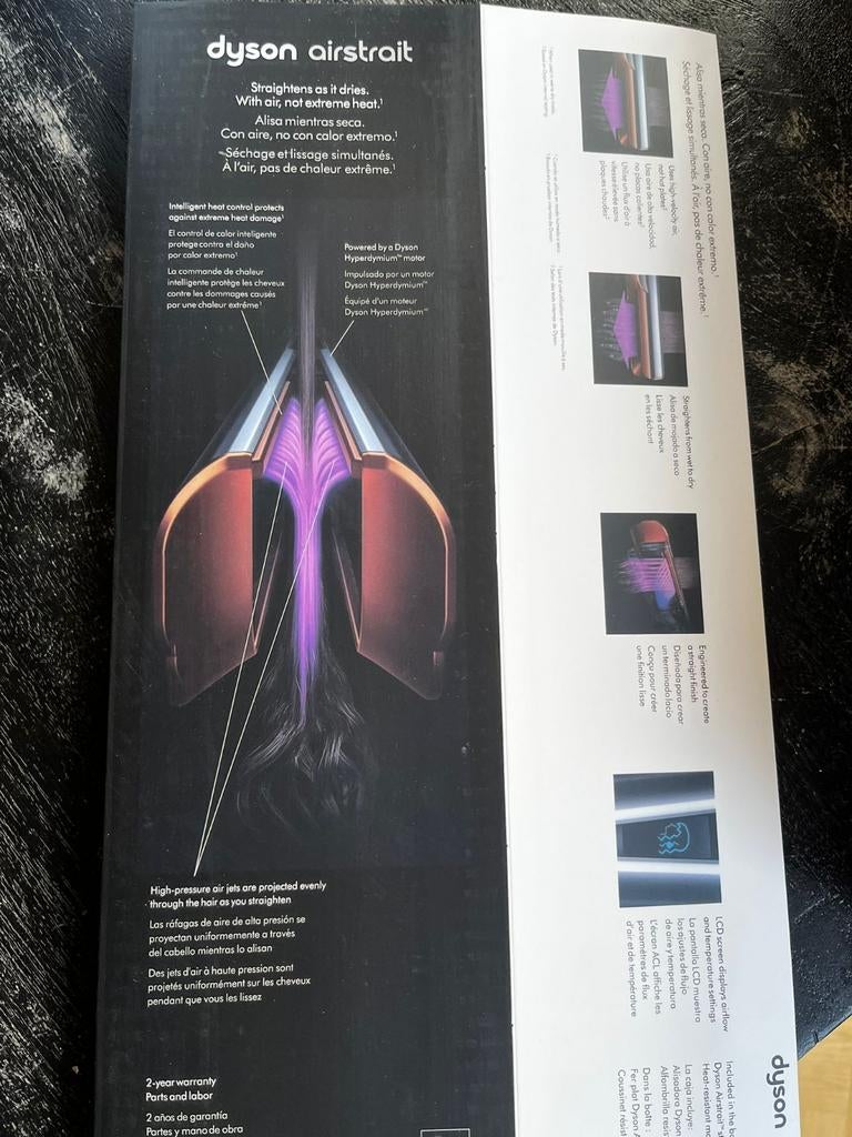Dyson Airstrait, Sieraden, Tassen en Uiterlijk, Uiterlijk | Haarverzorging, Ophalen of Verzenden