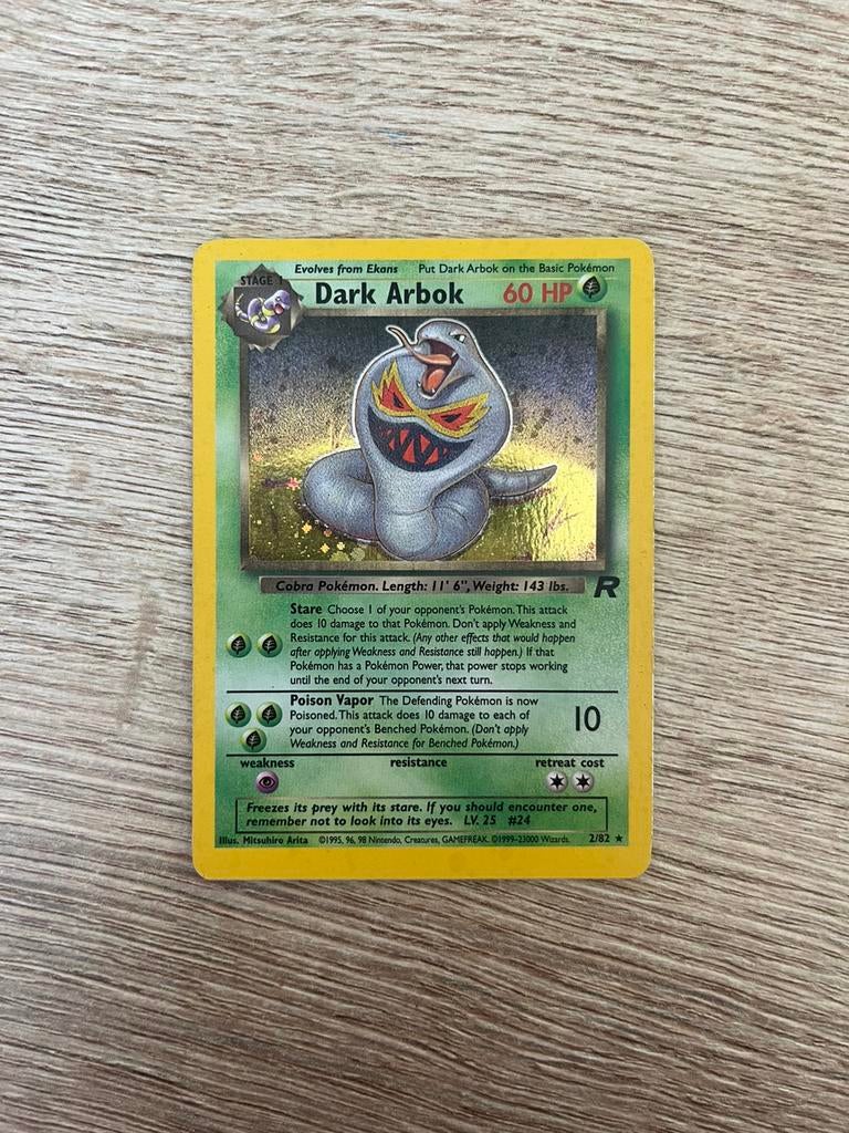 Dark arbok holo., Ophalen of Verzenden, Zo goed als nieuw