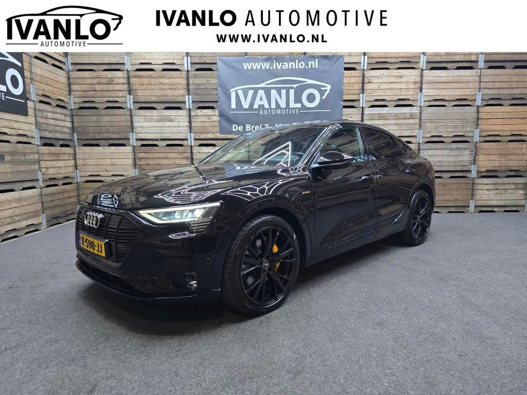 Audi E-tron Sportback 55 quattro Business edition Plus 95 kW, Auto's, Automaat, 131 €/maand, Zwart, 95 kWh